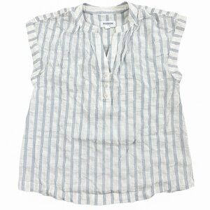 3/$15 Hudson Blue Striped Women's Blouse